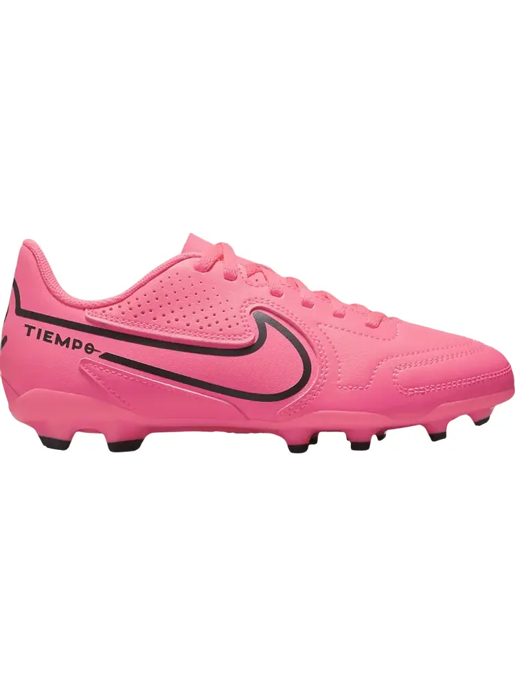 Бутсы Nike Tiempo Legend 9 Club MG GS 'Racer Pink' — изображение 1 из 1, розовый