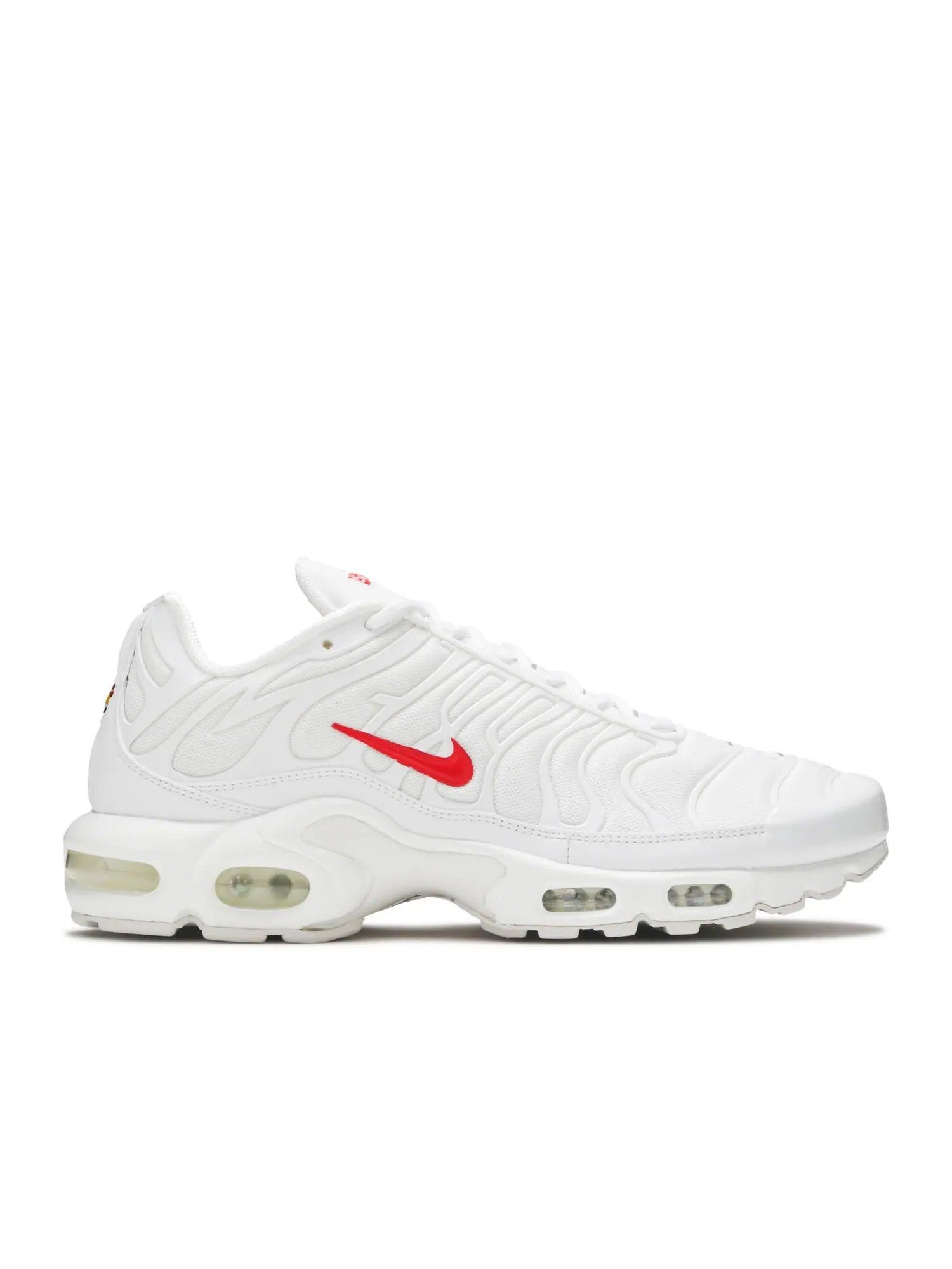 Кроссовки Nike Supreme X Air Max Plus Tn 'White' — изображение 1 из 4, белый