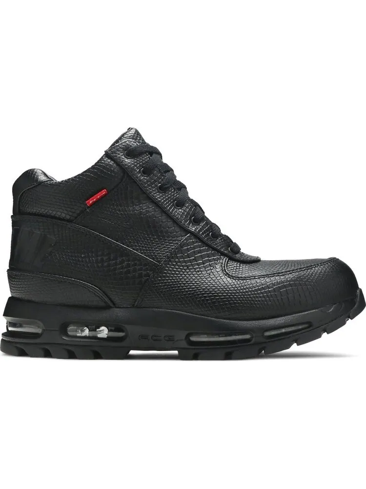 Ботинки Nike Supreme x Air Max Goadome 'Black Snakeskin' — изображение 1 из 8, черный