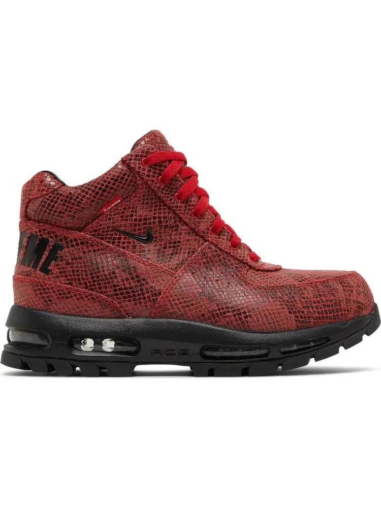 Ботинки Nike Supreme x Air Max Goadome 'Red Snakeskin' — изображение 1 из 8, красный