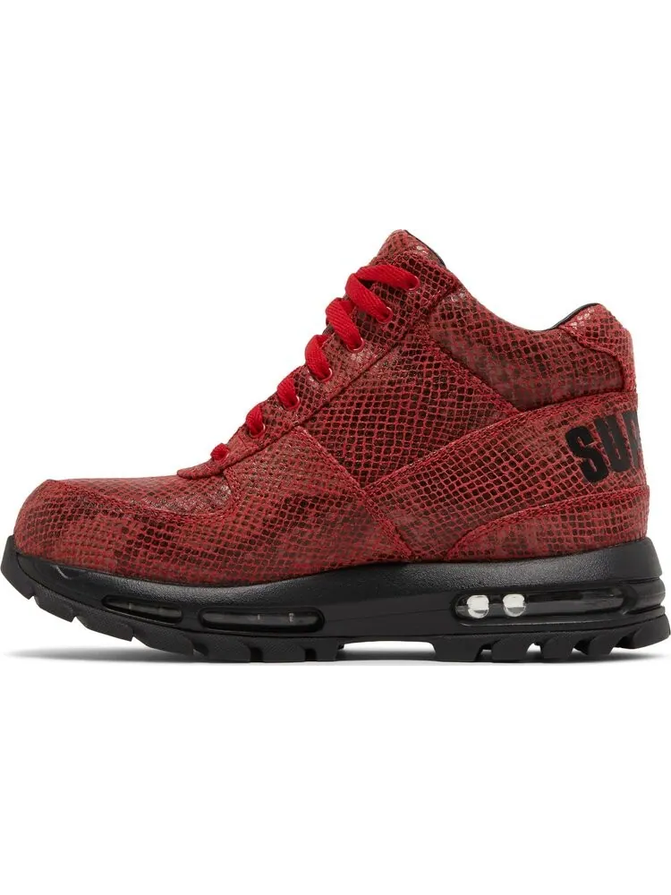 Ботинки Nike Supreme x Air Max Goadome 'Red Snakeskin' — изображение 3 из 8, красный