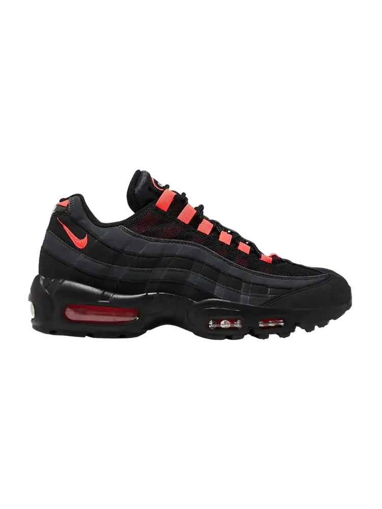 Кроссовки Nike Air Max 95 'Black Laser Crimson' — изображение 1 из 9, черный