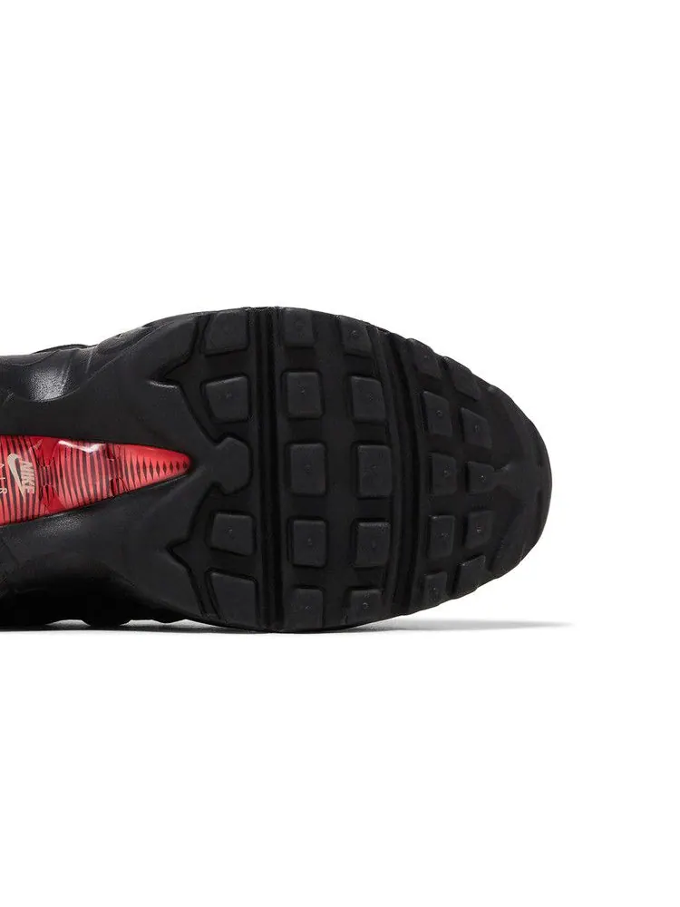 Кроссовки Nike Air Max 95 'Black Laser Crimson' — изображение 6 из 9, черный