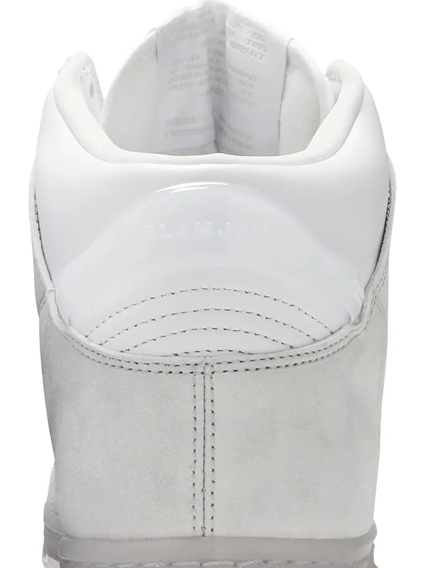 Кроссовки Nike Slam Jam x Dunk High 'White Platinum' — изображение 7 из 8, белый