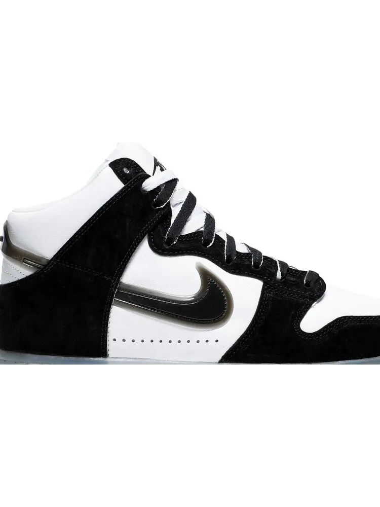 Кроссовки Nike Slam Jam x Dunk High 'Black' — изображение 2 из 8, черный