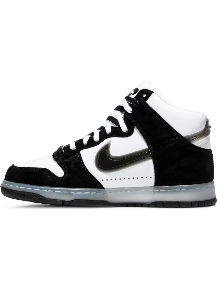 Кроссовки Nike Slam Jam x Dunk High 'Black' — изображение 3 из 8, черный