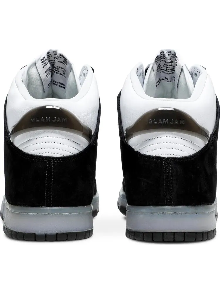 Кроссовки Nike Slam Jam x Dunk High 'Black' — изображение 6 из 8, черный