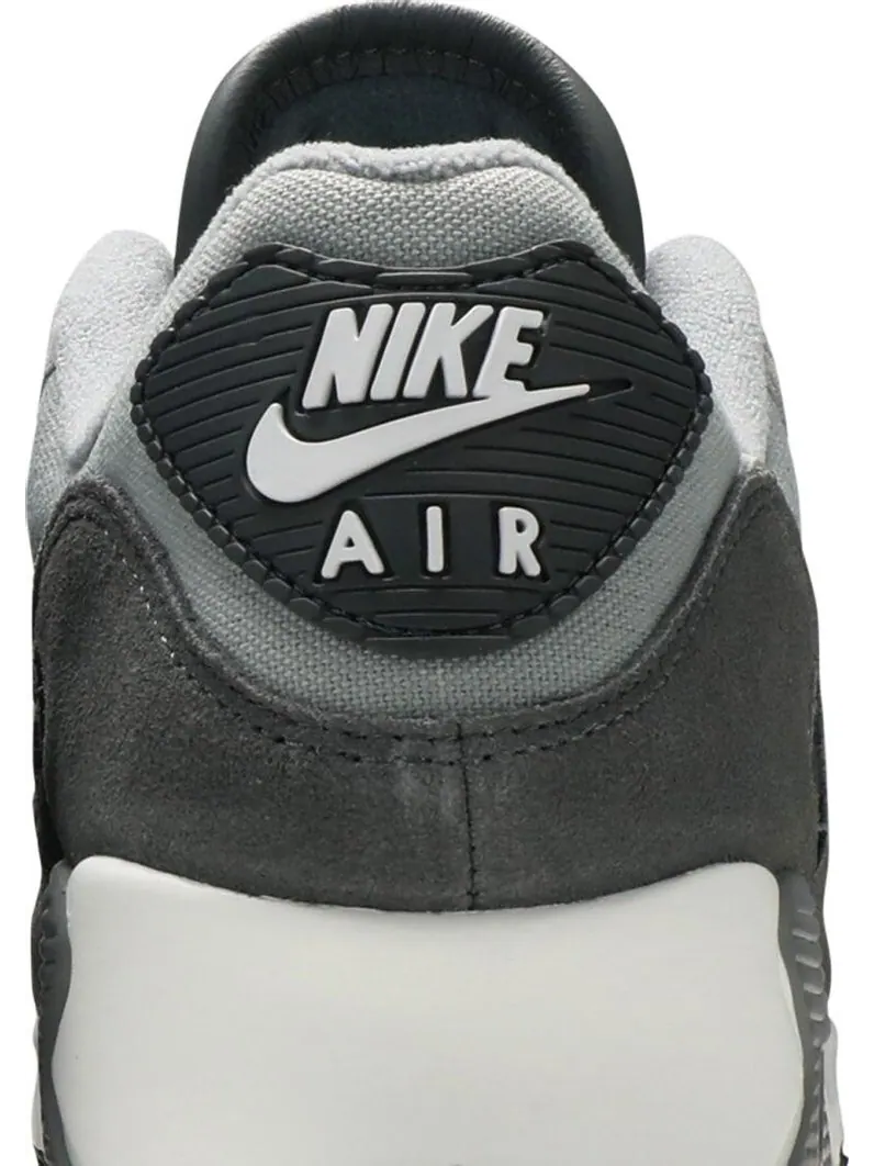 Кроссовки Nike Air Max 90 Premium 'Light Smoke Grey' — изображение 7 из 8, серый