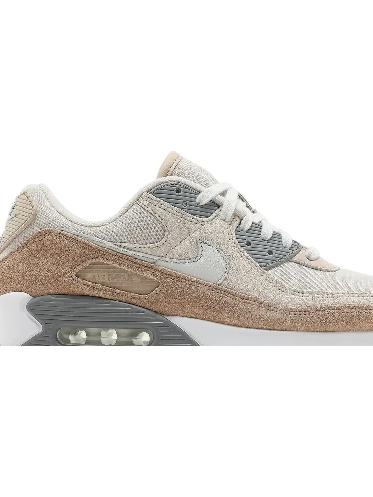 Кроссовки Nike Air Max 90 Premium 'Hemp Sand Drift' — изображение 2 из 8, коричневый