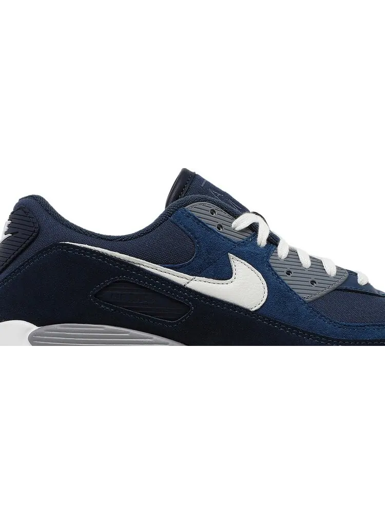Кроссовки Nike Air Max 90 Premium 'Obsidian' — изображение 2 из 8, синий
