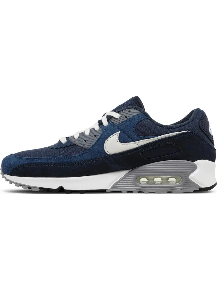 Кроссовки Nike Air Max 90 Premium 'Obsidian' — изображение 3 из 8, синий