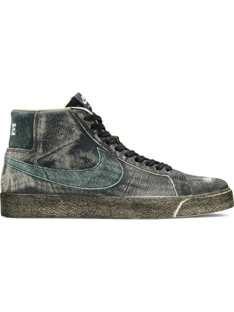Кроссовки Nike Zoom Blazer Mid Premium SB 'Faded Black' — изображение 1 из 8, черный