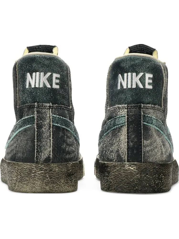 Кроссовки Nike Zoom Blazer Mid Premium SB 'Faded Black' — изображение 6 из 8, черный