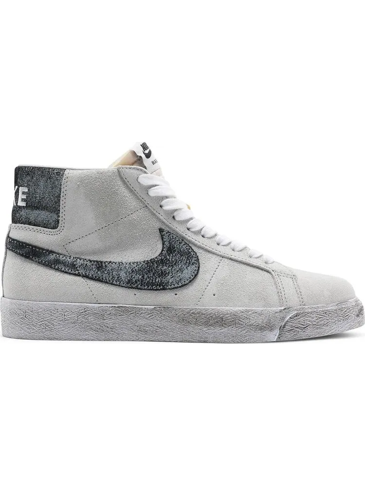 Кроссовки Nike Zoom Blazer Mid Premium SB 'Faded Pack - Grey Fog Black' — изображение 1 из 8, серый