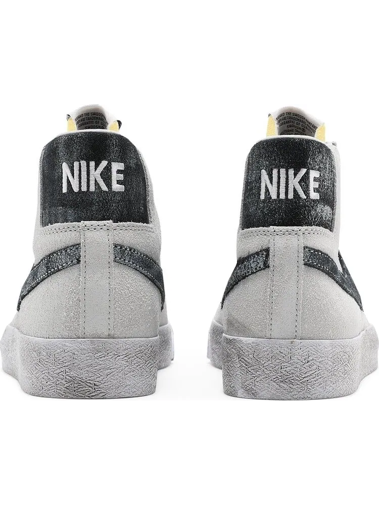 Кроссовки Nike Zoom Blazer Mid Premium SB 'Faded Pack - Grey Fog Black' — изображение 6 из 8, серый