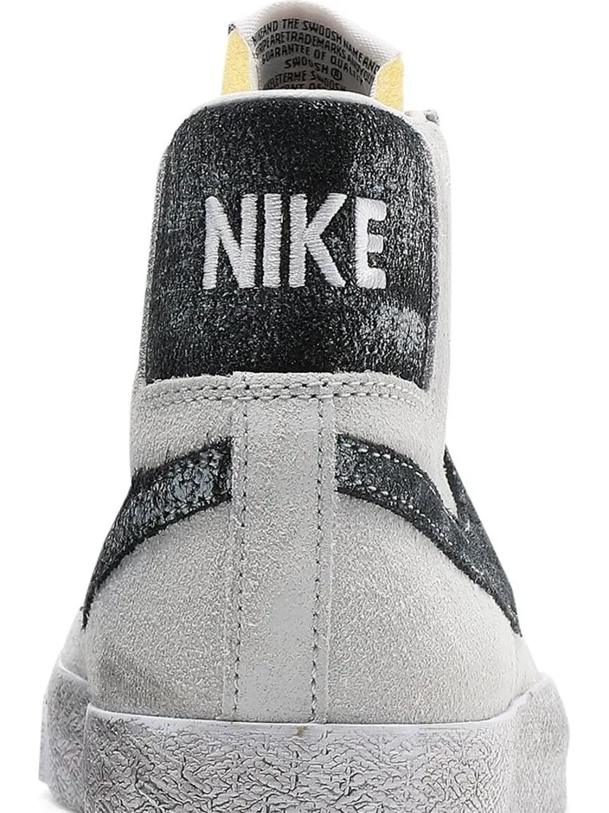 Кроссовки Nike Zoom Blazer Mid Premium SB 'Faded Pack - Grey Fog Black' — изображение 7 из 8, серый