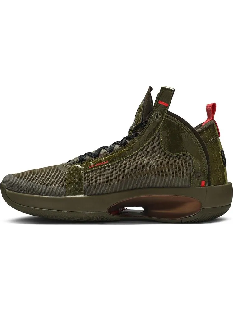 Кроссовки Zion Williamson x Air Jordan 34 Bayou Boys — изображение 3 из 8, зеленый