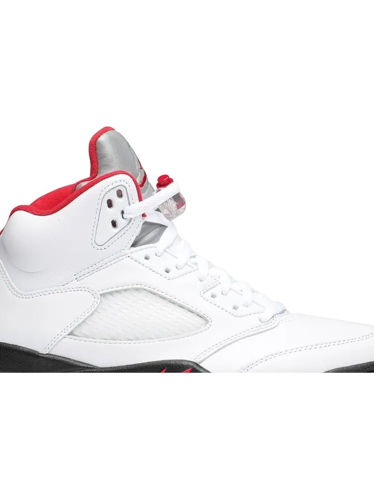 Кроссовки Air Jordan 5 Retro Fire Red 2020 — изображение 2 из 8, красный