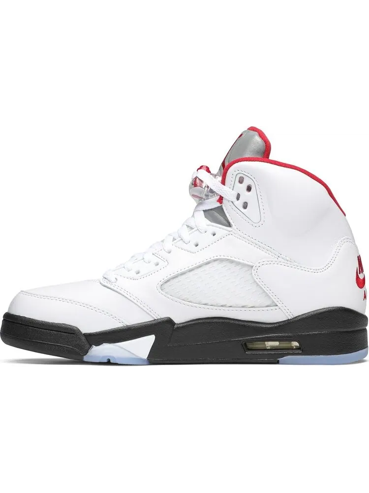 Кроссовки Air Jordan 5 Retro Fire Red 2020 — изображение 3 из 8, красный