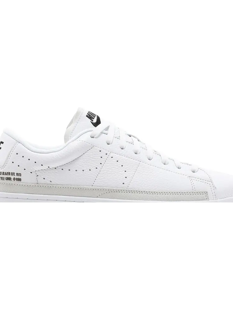 Кроссовки Nike Blazer Low X 'White' — изображение 2 из 8, белый
