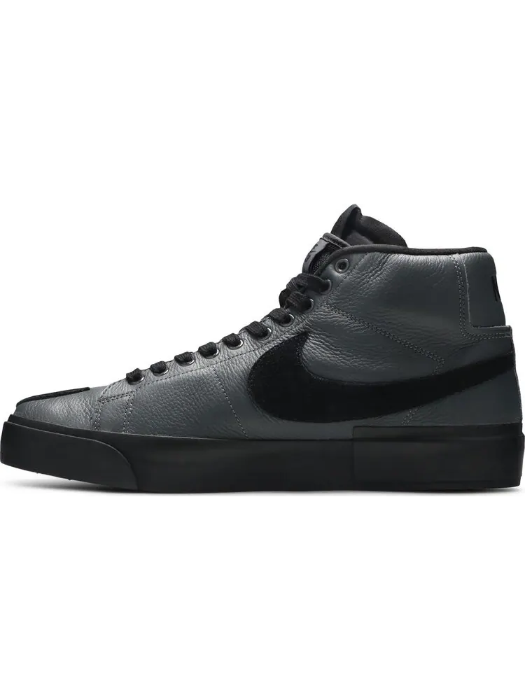Кроссовки Nike Zoom Blazer Mid Edge SB 'Iron Grey' — изображение 3 из 8, серый
