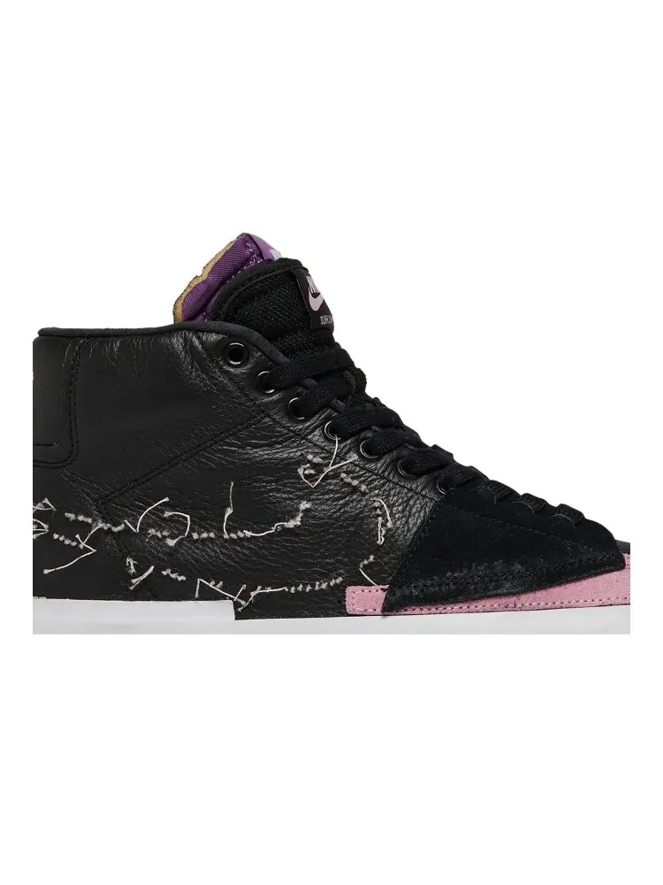 Кроссовки Nike Zoom Blazer Mid Edge SB — изображение 2 из 4, черный