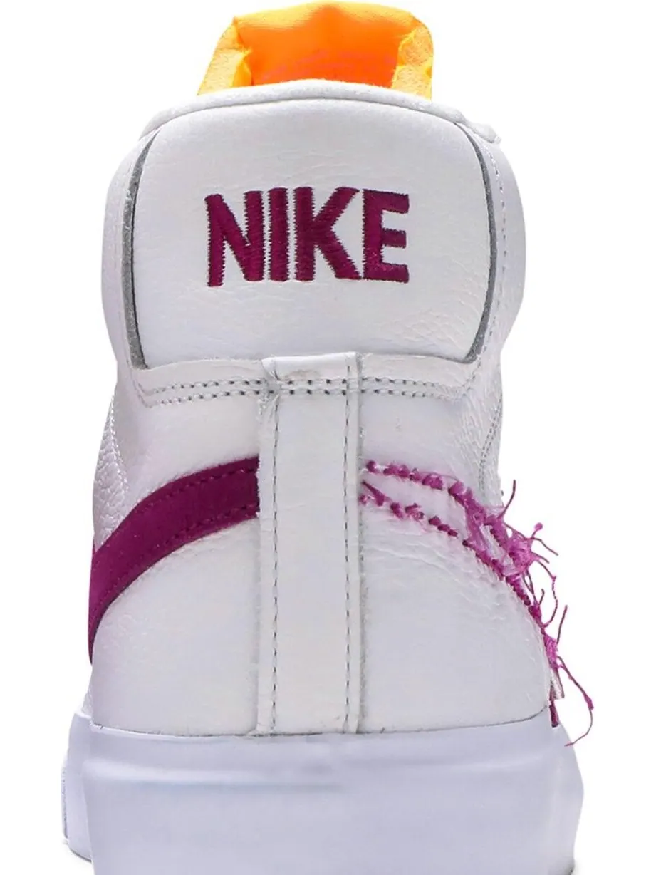 Кроссовки Nike Zoom Blazer Mid Edge SB 'White Viotech' — изображение 7 из 8, белый