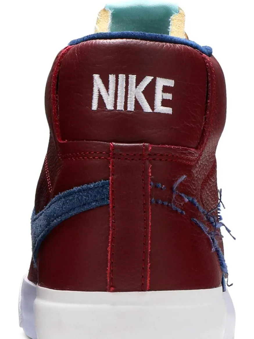 Кроссовки Nike Zoom Blazer Mid Edge SB 'Team Red Navy' — изображение 7 из 8, красный