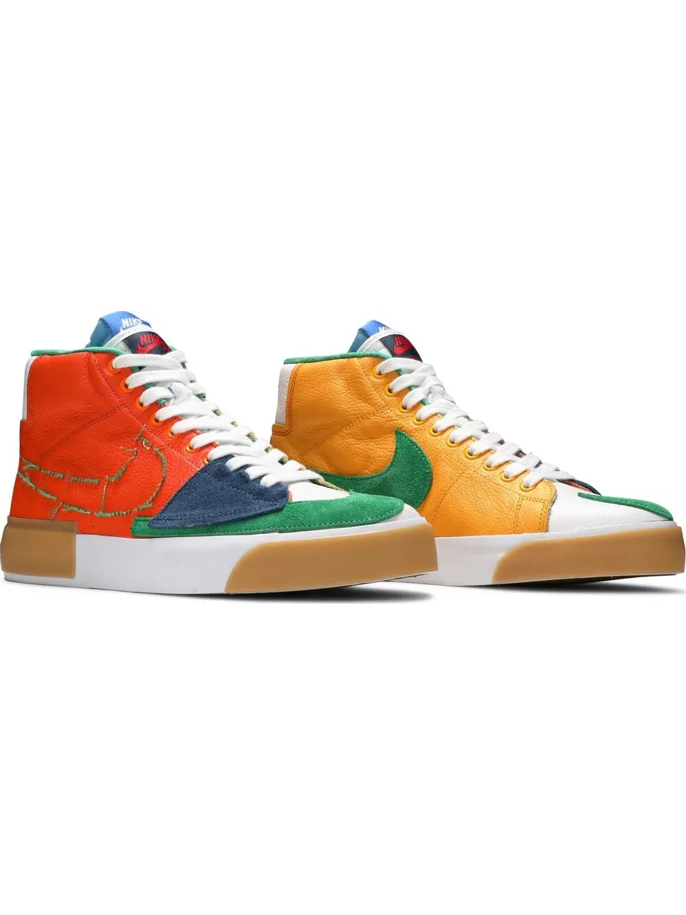 Кроссовки Nike Zoom Blazer Mid Edge SB Multi-Color — изображение 3 из 5, мультиколор
