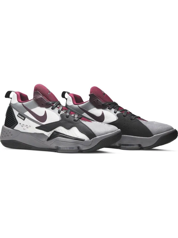 Кроссовки Paris Saint-Germain x Jordan Zoom 92 Bordeaux — изображение 8 из 8, серый