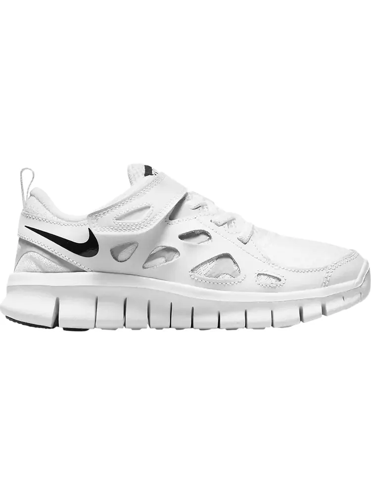 Кроссовки Nike Free Run 2 PS 'White Black' — изображение 1 из 1, белый