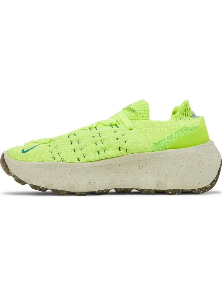 Кроссовки Nike Wmns Space Hippie 04 'Light Lemon Twist' — изображение 3 из 8, зеленый