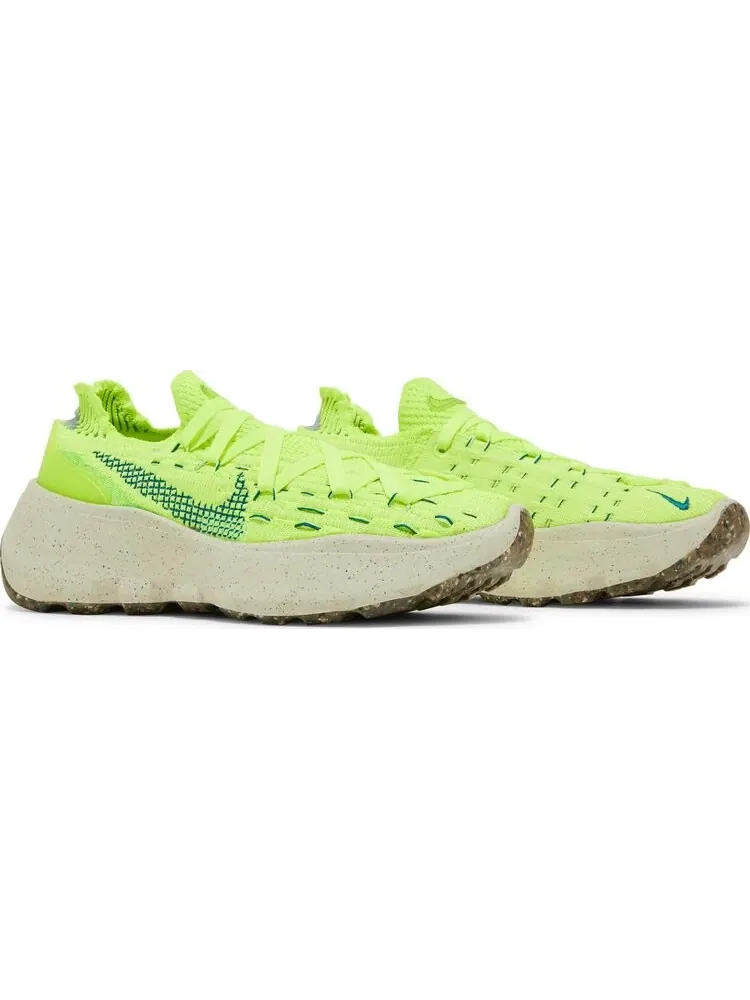 Кроссовки Nike Wmns Space Hippie 04 'Light Lemon Twist' — изображение 8 из 8, зеленый