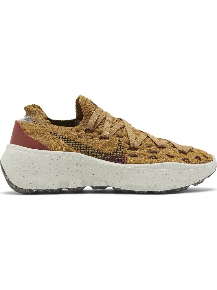 Кроссовки Nike Wmns Space Hippie 04 'Wheat Dark Beetroot' — изображение 1 из 8, коричневый