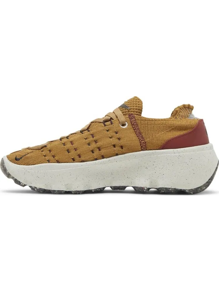 Кроссовки Nike Wmns Space Hippie 04 'Wheat Dark Beetroot' — изображение 3 из 8, коричневый