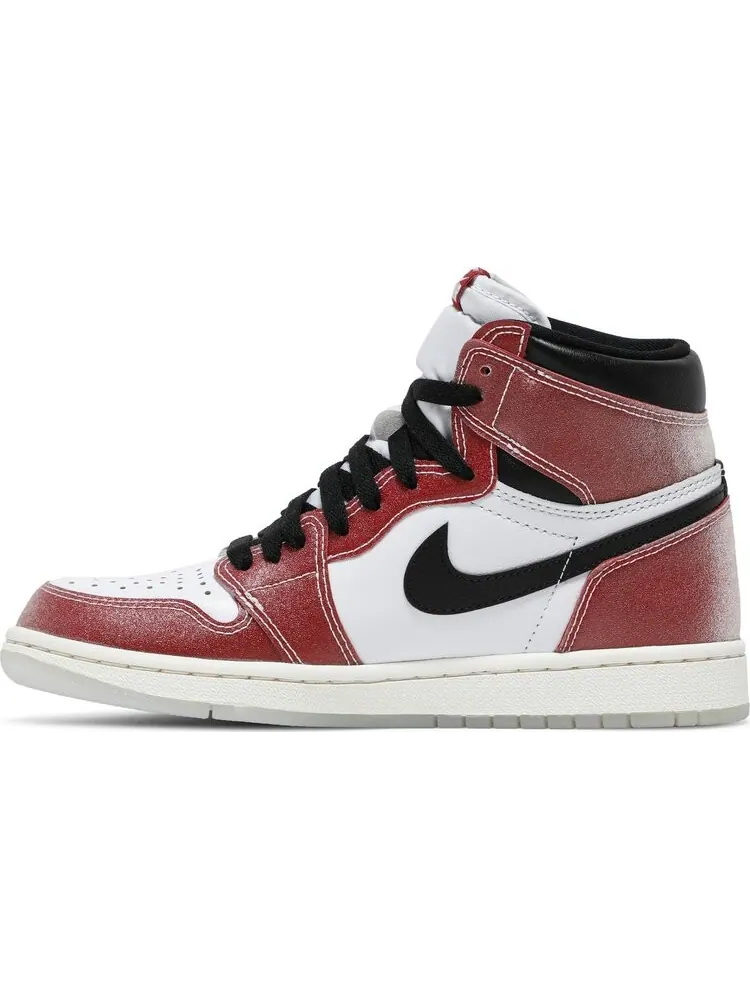 Кроссовки Trophy Room x Air Jordan 1 Retro High OG SP Chicago — изображение 3 из 8, красный