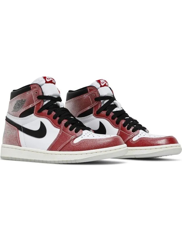 Кроссовки Trophy Room x Air Jordan 1 Retro High OG SP Chicago — изображение 8 из 8, красный