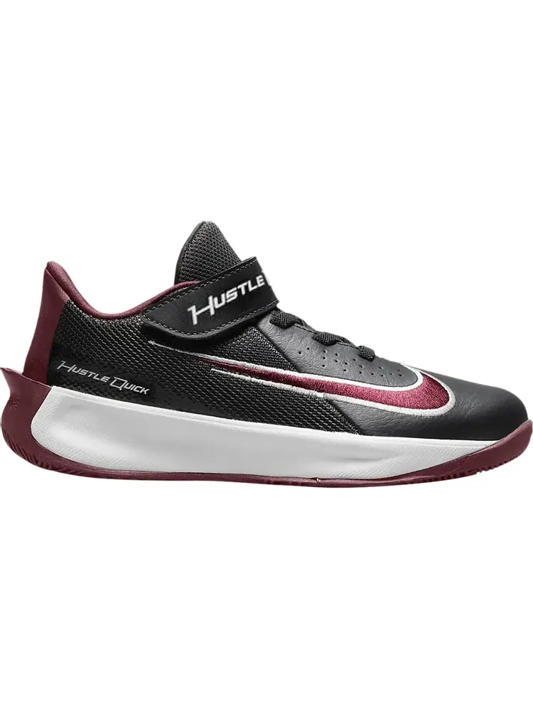Кроссовки Nike Team Hustle Quick 3 PS 'Dark Smoke Grey Beetroot' — изображение 1 из 1, серый