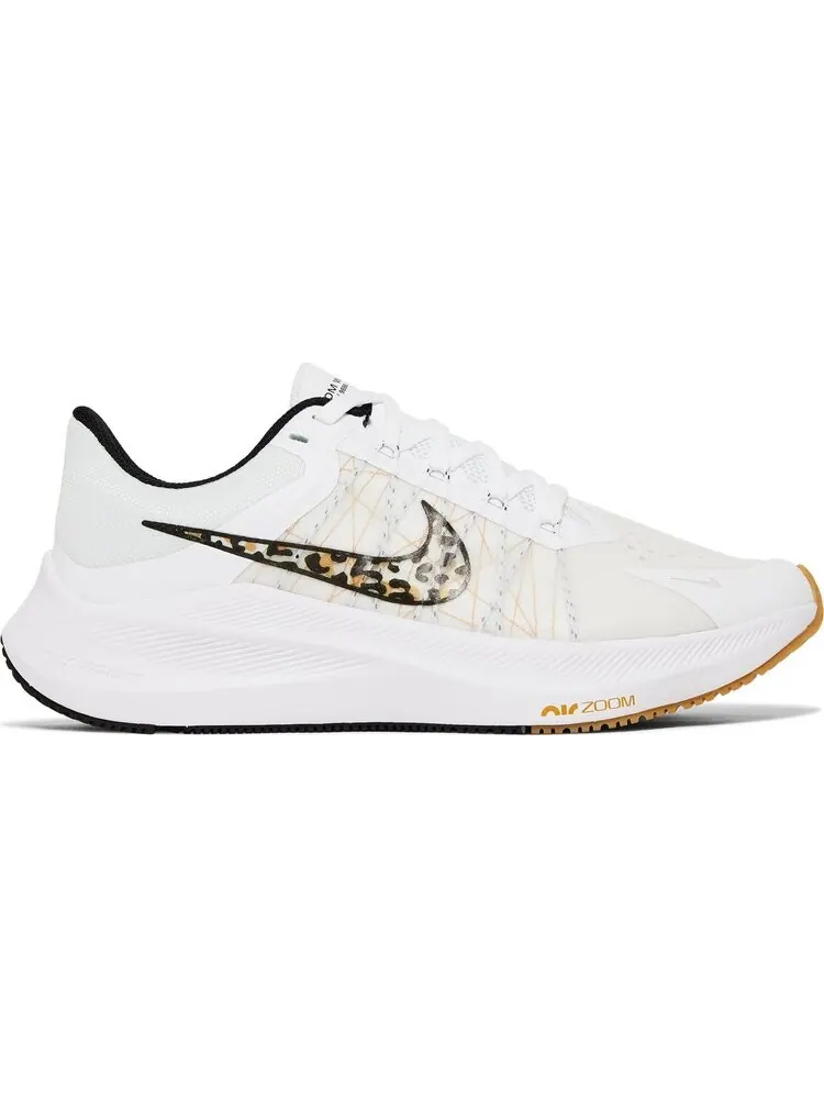 Кроссовки Nike Wmns Winflo 8 Premium 'White Leopard' — изображение 1 из 8, белый