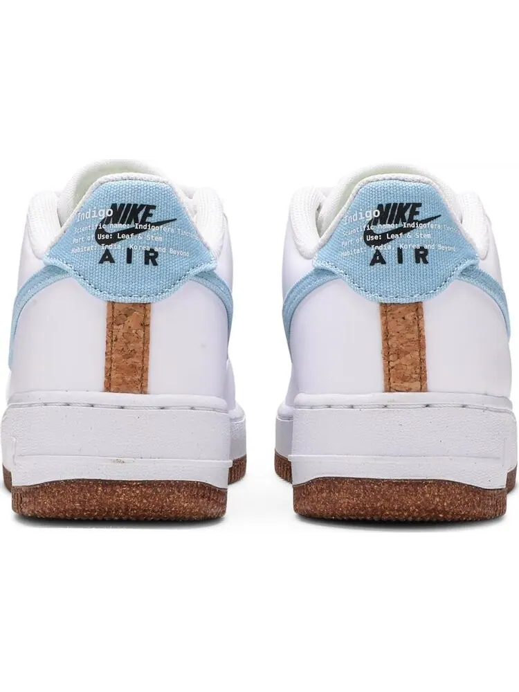 Кроссовки Nike Air Force 1 LV8 GS 'Indigo' — изображение 6 из 8, белый