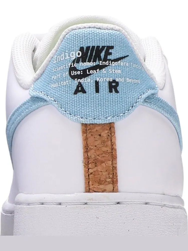 Кроссовки Nike Air Force 1 LV8 GS 'Indigo' — изображение 7 из 8, белый