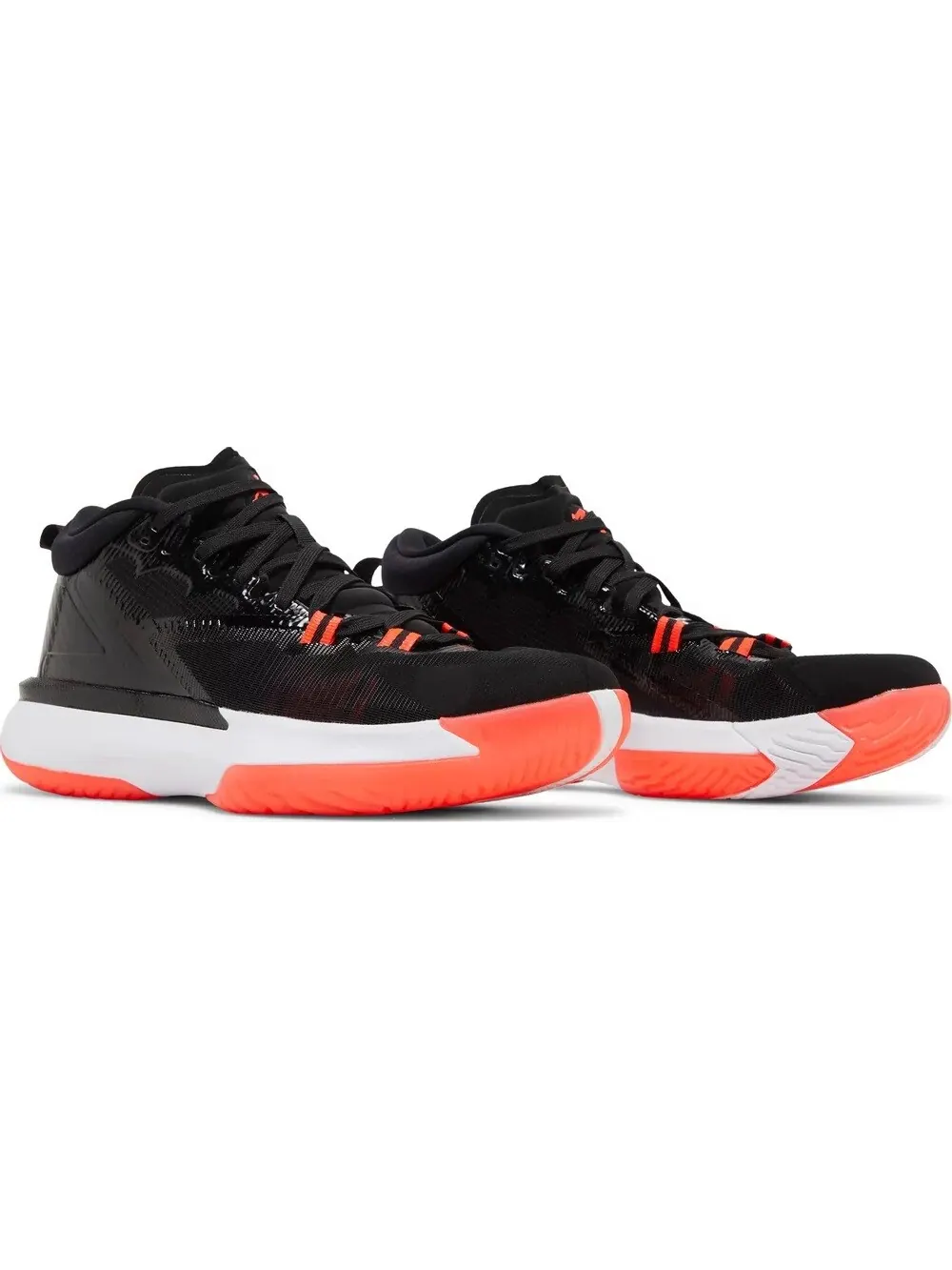 Кроссовки Nike Air Jordan Zion 1 PF Bloodline — изображение 3 из 5, черный/белый/оранжевый