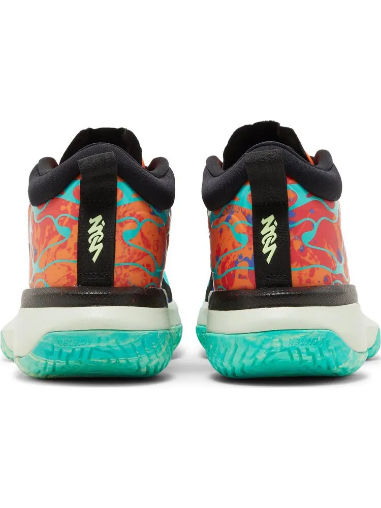 Кроссовки Jordan Zion 1 PF 'Hyper Jade' — изображение 4 из 8, бирюзовый