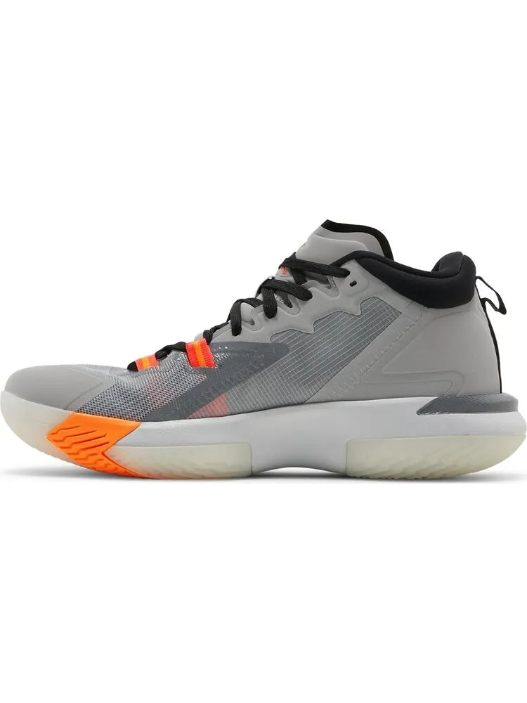Кроссовки Jordan Zion 1 Light Smoke Grey — изображение 3 из 8, серый