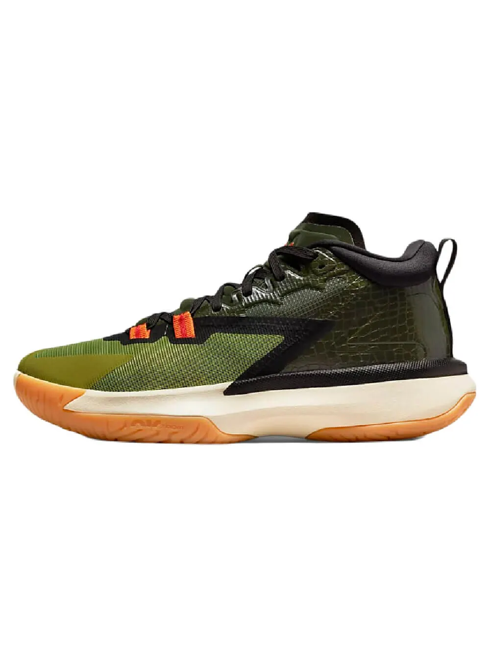 Кроссовки Nike Air Jordan Zion 1 — изображение 1 из 8, зеленый/бежевый
