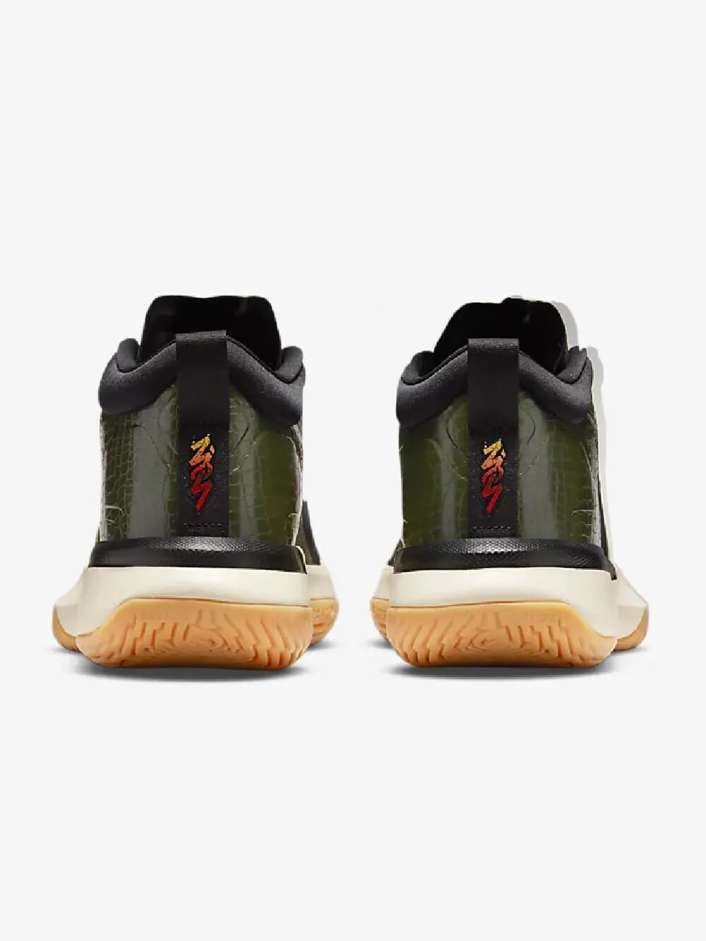 Кроссовки Nike Air Jordan Zion 1 — изображение 4 из 8, зеленый/бежевый