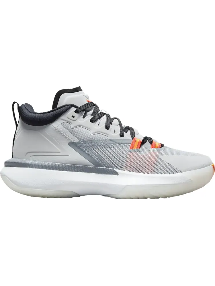 Кроссовки Jordan Zion 1 GS Light Smoke Grey — изображение 1 из 1, серый