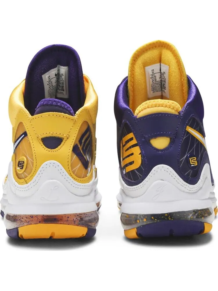 Кроссовки Nike LeBron 7 GS QS 'Media Day' — изображение 6 из 8, желтый