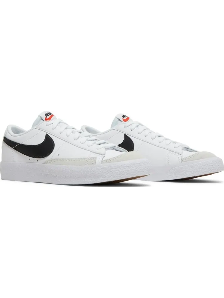 Кроссовки Nike Blazer Low '77 GS 'White Black' — изображение 8 из 8, белый