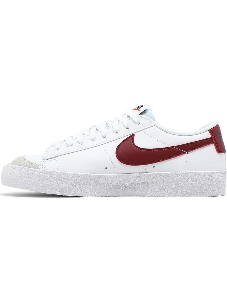 Кроссовки Nike Blazer Low '77 GS 'White Team Red' — изображение 3 из 8, белый